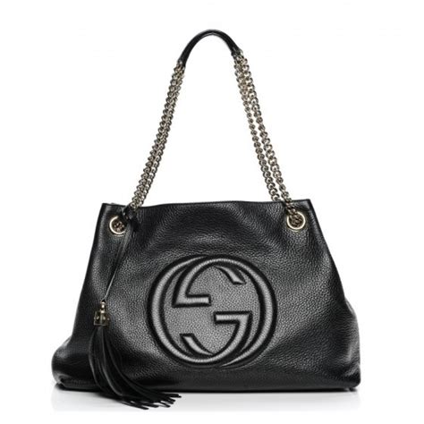 bolsa gucci soho preta|bolsas Gucci.